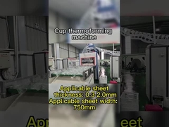 PLC制御 劣化可能な材料のための真空熱形作機 最大形作深さ180mm