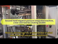 完全自動3ステーションのプラスチック製熱形作機