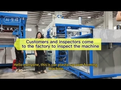 完全に自動 植え皿 プラスチック 真空形作機