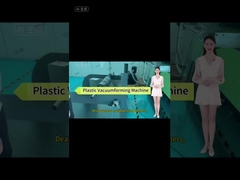 完全に自動化されたプラスチック製トレイ製造機