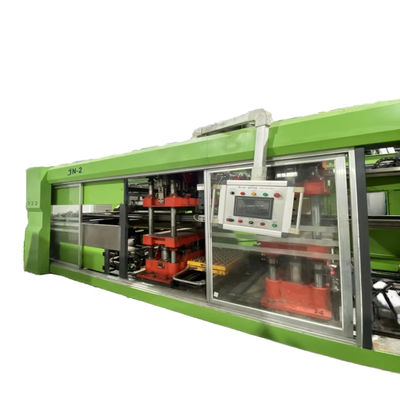 中古 完全自動 プラス・ネガティブ・プレッシャー 形成 切断 積み重ね プラスチック 熱形 機械