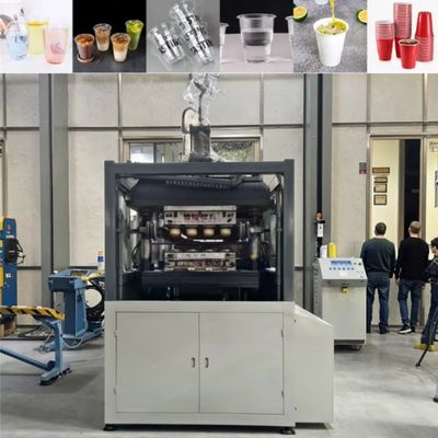 高コスト性能 プラスチックカップ 熱形化機械 使い捨てプラスチックカップ製造機械